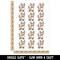 Chihuahua Standing Dog Temporary Tattoo Water Resistant Fake Body Art Set Collection (1 Sheet)